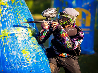 Mira il bersaglio, carica e boom! 1 partita di paintball a Lecco per 2