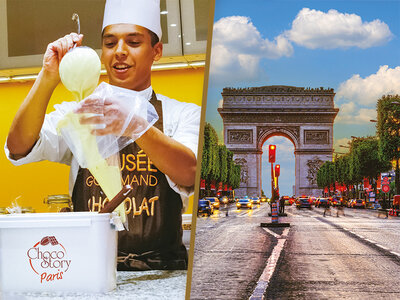 Geschenkbox 2 Übernachtungen in Paris mit Schokoladenmuseum und Workshop für 2