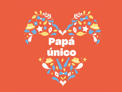 Caja regalo Papá único