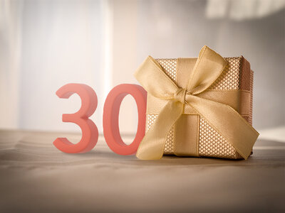 Presentbox Gastronomi på 30 årsdagen