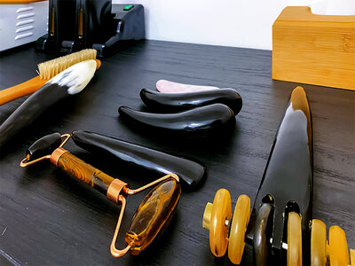 Caja 1 limpieza facial con productos orgánicos en Kou Komu, Madrid