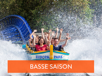 Coffret cadeau Journée en famille à Europa-Park pour 1 adulte et 1 enfant en basse saison