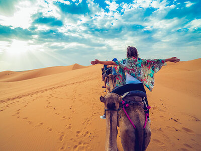 Coffret cadeau Séjour romantique à Marrakech : 3 jours en riad avec hammam et excursion à dos de dromadaire