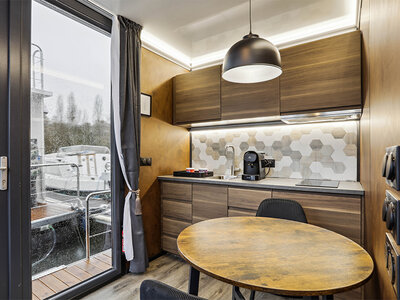 Escapade insolite de 2 jours en maison flottante avec terrasse tout près de Paris