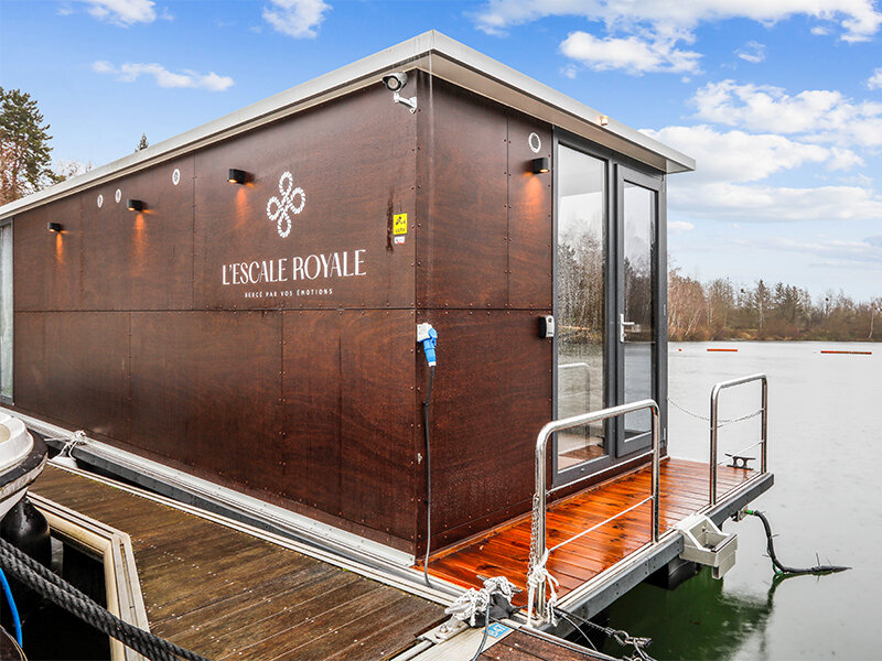 Escapade insolite de 2 jours en maison flottante avec terrasse tout près de Paris