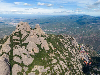 Montserrat Tour Panorámico: 1 vuelo compartido de 30-35 minutos para 1 persona