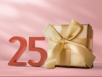 Presentbox En underbar 25 årsdag
