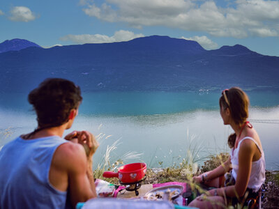 Coffret 2 jours insolites à flanc de falaise avec repas au bord du lac du Bourget en France