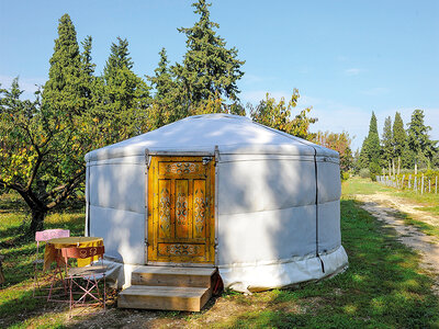 Coffret cadeau Séjour insolite en Provence : 3 jours en yourte près d'Avignon