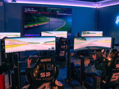 Coffret Pilotage de course automobile de 30 min sur simulateur au cœur de Paris