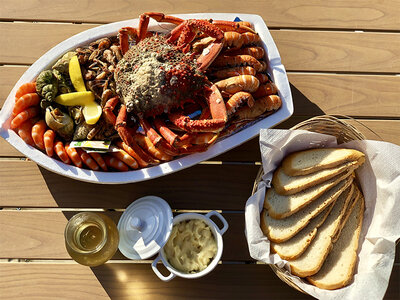 Échappée romantique de 2 jours avec plateau de fruits de mer près de Saint-Brieuc