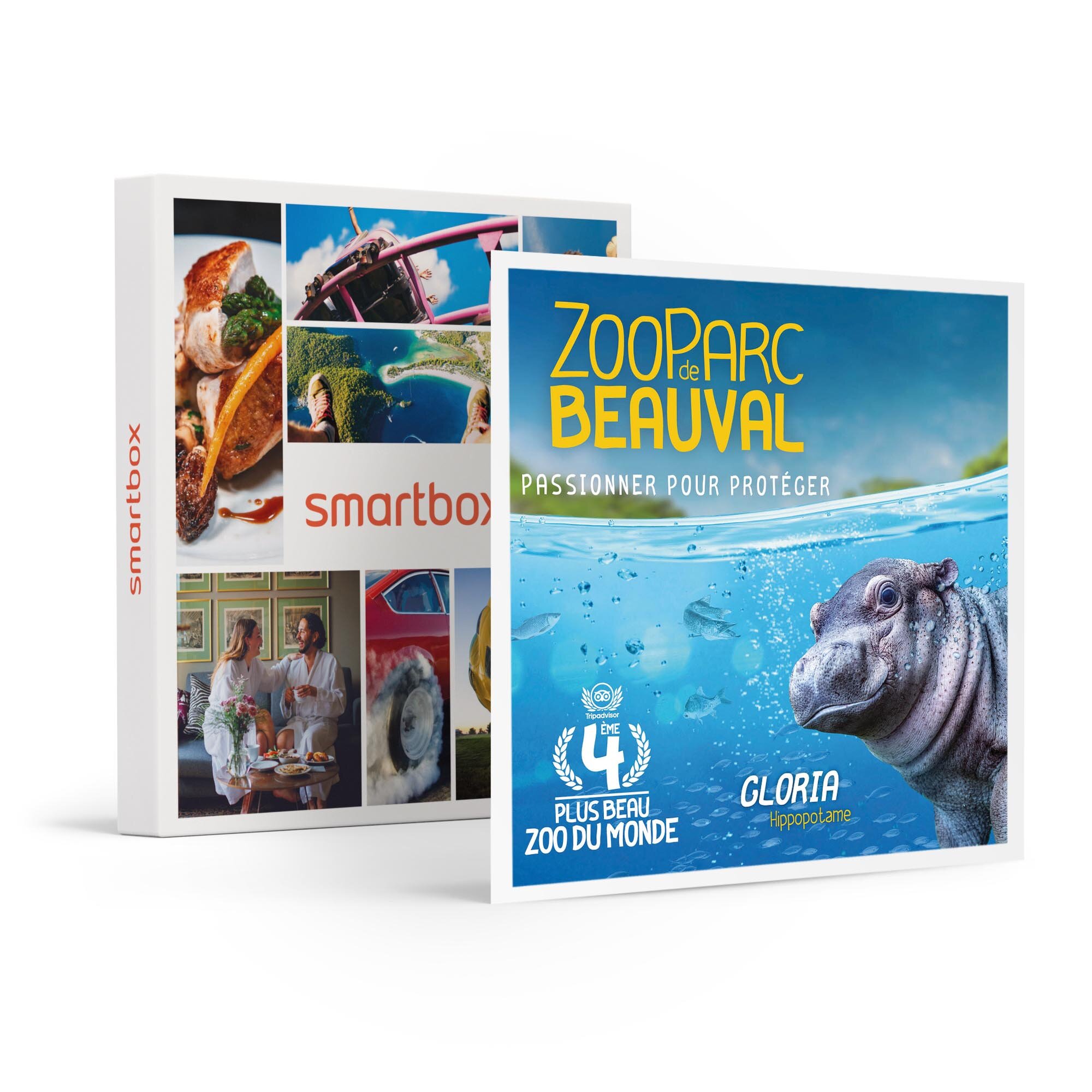 Tick'n Box Geschenkbox – 1-Tages-Ticket Für ZooParc De Beauval (1 Erwachsener)