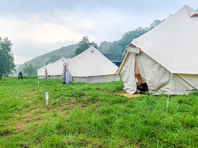 Coffret cadeau 2 jours en glamping près de Malines avec brunchbox