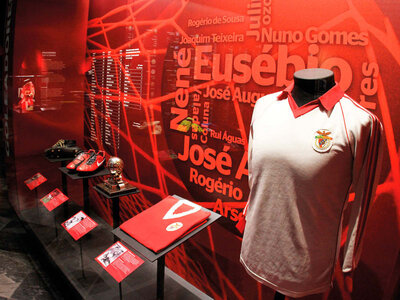 Sport Lisboa e Benfica en famille : visite du musée et une écharpe pour 4