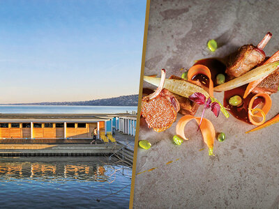 Coffret cadeau Détente en duo aux Bains de Pâquis avec déjeuner gastronomique à Genève