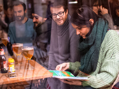 Jeu de piste à la découverte de Bruxelles avec dégustation de bière pour 2 personnes