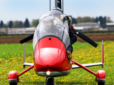 Avventura in volo sul Lago Maggiore in autogiro con foto e video ricordo