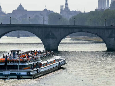 À la découverte de Paris : déjeuner croisière sur la Seine pour 1 adulte