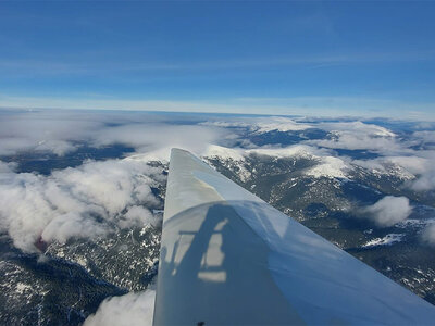 Caja regalo ¡De auténtica emoción!: 1 vuelo sin motor de 30 minutos