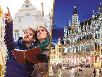 Geschenkbox Aufenthalt in Brüssel mit Stadtrallye und Bierverkostung für 2