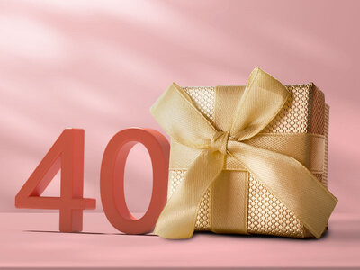 Coffret cadeau Joyeux anniversaire ! Pour femme 40 ans