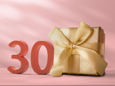 Coffret cadeau Joyeux anniversaire ! Pour femme 30 ans