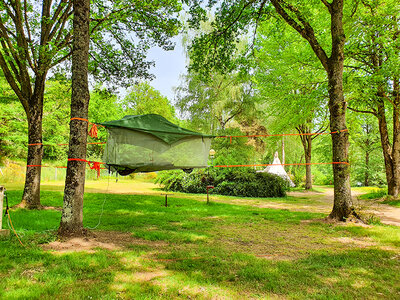 Coffret Séjour insolite de 2 jours dans une tente suspendue près de Montluçon