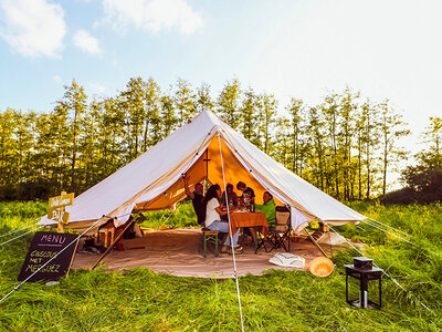 Coffret Souper 7 Plats et 2 jours en glamping près de Malines