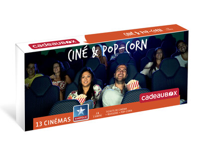 Coffret cadeau Ciné & Pop-corn