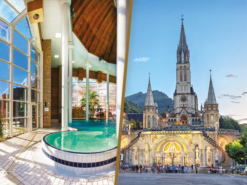 Séjour gastronomique en hôtel Mercure 4* avec soin du corps et spa thermal près de Lourdes