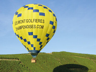 Coffret Vol en montgolfière pour 2 au-dessus des vignobles de Champagne