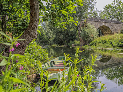 Adresses primées : repas 6 plats au restaurant Le Pont de l'Ouysse près de Rocamadour