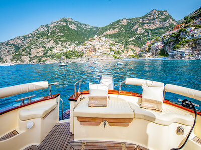 Cofanetto regalo Tramonto nel Golfo di Amalfi: 1 tour in barca per 2 (1h 30min)