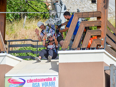 Cofanetto Emozioni appese a un filo: 1 volo in Zipline per 2 in Cilento