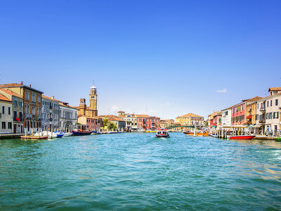 Cofanetto regalo Tour giornaliero tra Murano, Burano e Torcello per 2 adulti e 2 bambini