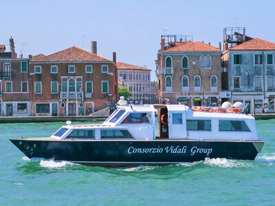 Cofanetto regalo Tour pomeridiano a Murano, Burano e Torcello e visita a una vetreria e merletteria per 4