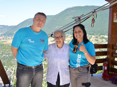 Cofanetto Il Cilento dall’alto con 1 volo in Zipline con istruttore