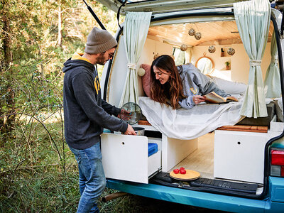 ¡A la aventura! 2 noches en furgoneta Indian de Tartaruga Vans