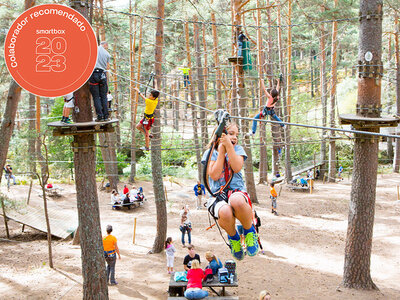 Caja regalo Día de arboling: circuito de aventura en los árboles para 2 niños