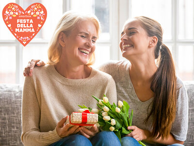 Cofanetto regalo A cena con mamma: 1 invitante menù per 2 amanti del gusto