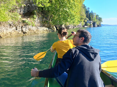 Cofanetto regalo 2h in canoa canadese sul Lago di Varese per 2 persone