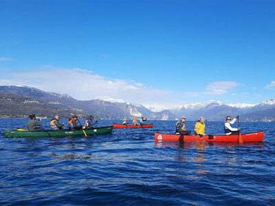 Cofanetto 2h in canoa canadese sul Lago di Varese per 2 persone