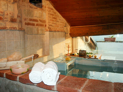 Relax divino: bagno di coppia nel vino con accesso Spa in un Wine Resort in Piemonte