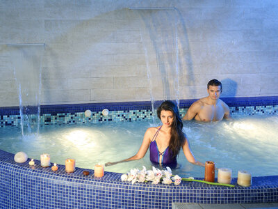 Un percorso Nature Spa con massaggio alle Terme di Pompeo per 1