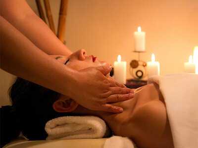 Caja Bienestar con Spaxión: 1 masaje relajante o acceso a spa para 2 personas