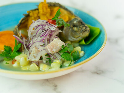 Caja regalo Curso de ceviche clásico de 2h en Restaurante Chakrumi de Barcelona