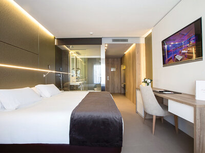 Caja Hotel & Spa Ciudad de Binéfar 4*, Huesca: 1 noche con cena y desayuno