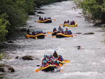 Avventura in Trentino per 5: 2h di rafting in Val di Sole