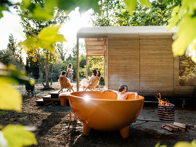 3 dagen relaxen in een luxecabin met hottub in Oostende