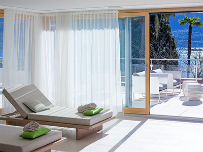 Coffret cadeau Parenthèse détente : 1 massage de 45 min avec espace bien-être et apéritif pour 2 à Locarno